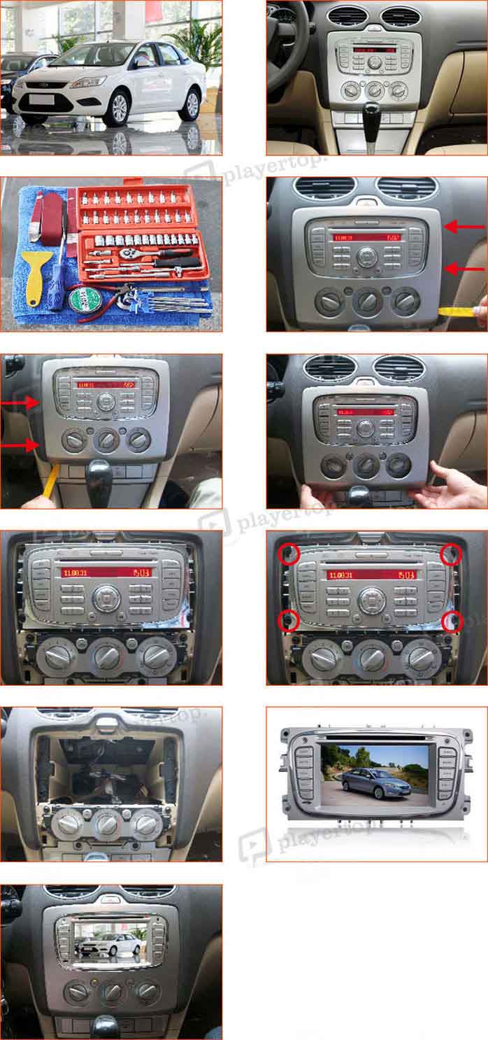 branchement autoradio ford mondeo 2007 2011